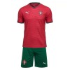Fotballtrøye Portugal Hjemmedrakt VM 2026 Kortermet - Barn(+ Shorts)